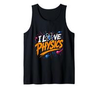 I Love Physics Physics Physicist Nerd Tank Top