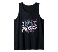 I Love Physics Physics Physicist Nerd Tank Top