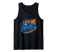 I Love Physics Physics Physicist Nerd Tank Top