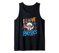 I Love Physics Physics Physicist Nerd Tank Top