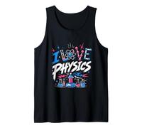 I Love Physics Physics Physicist Nerd Tank Top