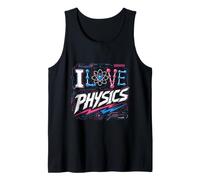 I Love Physics Physics Physicist Nerd Tank Top