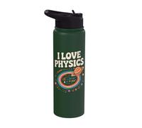 I Love Physics Planetary Orbit Formula Stainless Steel Insulated Water Bottle