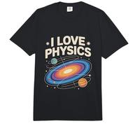 I Love Physics Solar System Enthusiasm Comfort Colors Adult Heavyweight T-Shirt