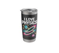 I Love Physics Universe Space Science Cosmos Stainless Steel Insulated Tumbler
