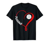I Love Pickleball Valentines Day Love Heart T-Shirt