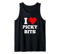 I Love picky bits Christmas Party Food Funny Tank Top
