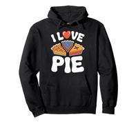 I Love Pie Sweet Treats Delight Pullover Hoodie