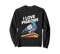 I Love Pigeons Cute Bird Lovers Sweatshirt