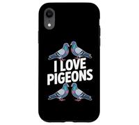 I Love Pigeons Enthusiast Urban Birdwatching Case for iPhone XR