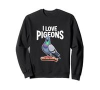 I Love Pigeons Urban Bird Fans Unite Sweatshirt