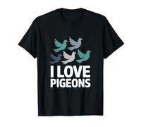 I Love Pigeons Urban Birder Pigeon Lover Birds T-Shirt