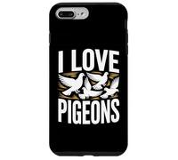 I Love Pigeons Urban Birdwatching Racing Fancier Case for iPhone 7 Plus/8 Plus