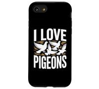 I Love Pigeons Urban Birdwatching Racing Fancier Case for iPhone SE (2020) / 7/8