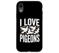 I Love Pigeons Urban Birdwatching Racing Fancier Case for iPhone XR