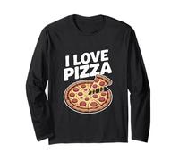 I Love Pizza Delicious Pepperoni Slice Long Sleeve T-Shirt