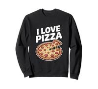 I Love Pizza Delicious Pepperoni Slice Sweatshirt