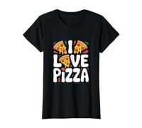 I Love Pizza Slices Cheesy Delight Value Graphic T-Shirt