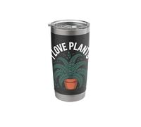 I Love Plants Botanical Passion Nature Stainless Steel Insulated Tumbler