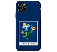 I Love Plants Colorful Flowers Gardener Minimalist Case for iPhone 11 Pro Max