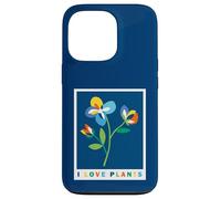 I Love Plants Colorful Flowers Gardener Minimalist Case for iPhone 13 Pro