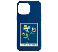 I Love Plants Colorful Flowers Gardener Minimalist Case for iPhone 13 Pro Max
