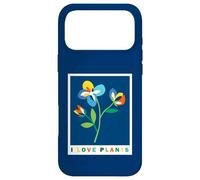 I Love Plants Colorful Flowers Gardener Minimalist Case for iPhone 17 Pro Max