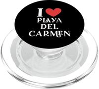 I Love Playa del Carmen Mexico Vacation PopSockets PopGrip for MagSafe