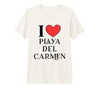 I Love Playa del Carmen Mexico Vacation Premium T-Shirt
