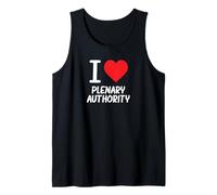 I Love Plenary Authority Tank Top