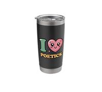 I Love Poetics Stainless Steel Insulated Tumbler