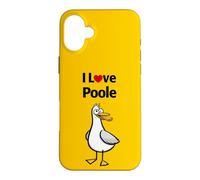 I Love Poole Case for iPhone 16 Plus
