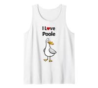 I Love Poole Tank Top