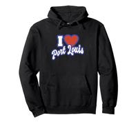 I Love Port Louis Pullover Hoodie