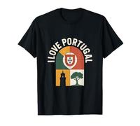 I Love Portugal Flag Culture Symbol T-Shirt