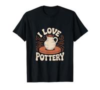 I Love Pottery Vintage Craft Passion Value Graphic T-Shirt
