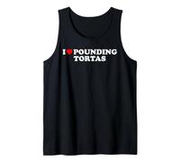 I Love Pounding Tortas Funny Taco Food Lover Statement Pun Tank Top