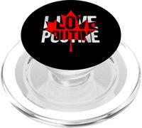 I LOVE Poutine Lovers PopSockets PopGrip for MagSafe
