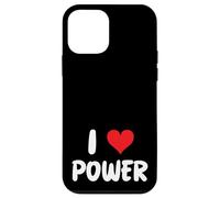 I Love Power Heart Politics Electricity Power Plant Solar Case for iPhone 12 mini