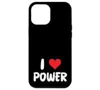 I Love Power Heart Politics Electricity Power Plant Solar Case for iPhone 12 Pro Max