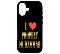 I Love Prophet Muhammad, Islamic Faith & Peace Design Case for iPhone 17