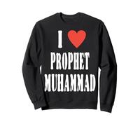 I Love Prophet Muhammad, Islamic Faith & Peace Design Sweatshirt