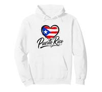 I Love Puerto Rico Island PR Travel Heart Vacation Pullover Hoodie