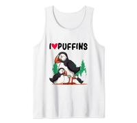 I Love Puffin Tank Top