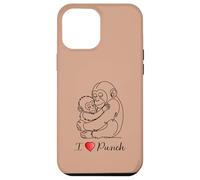 I LOVE PUNCH the Lonely Little Japanese Monkey Case for iPhone 12 Pro Max