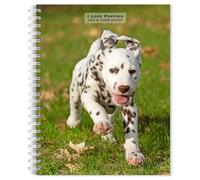 I Love Puppies | 2026 6 x 7.75 Inch Spiral-Bound Wire-O Weekly Engagement Planner Calendar | New Full-Color Image Every Week | BrownTrout | Animals Dog Breeds Puppy