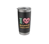 I Love Quantum Computers Stainless Steel Insulated Tumbler