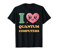 I Love Quantum Computers Value Graphic T-Shirt