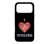 I Love Quilling Heart Paper Filigree Crafter Case for iPhone 17 Pro Max