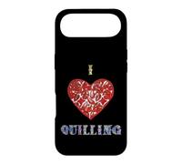 I Love Quilling Heart Paper Filigree Crafter Case for iPhone Air